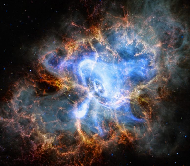 Crab Nebula Timelapse