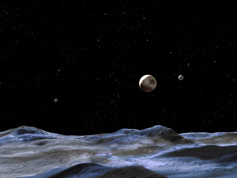 Cracks Indicate Plutos Moon May Have Had an Underground Ocean