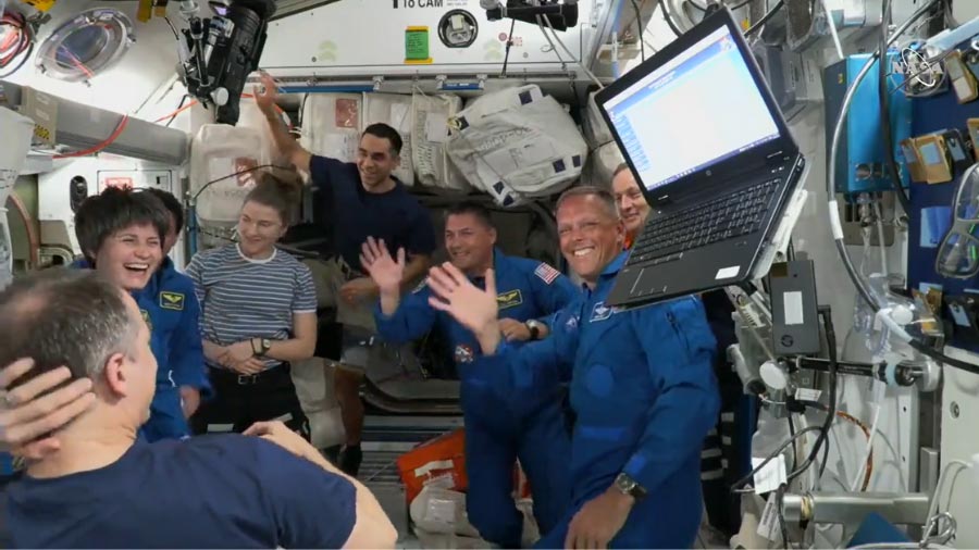 Crew-4 Aboard International Space Station