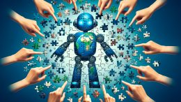 Crowdsource AI Robot Training Concept