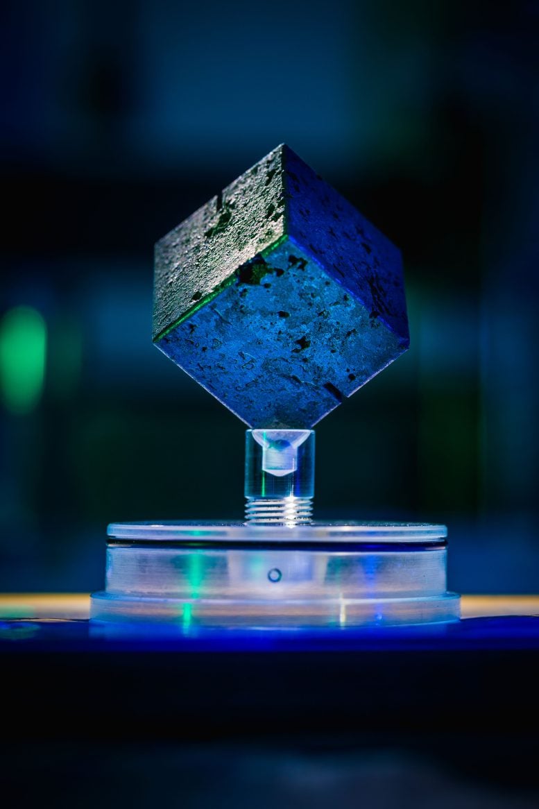 Cube of Natural Uranium From the German Nuclear Project