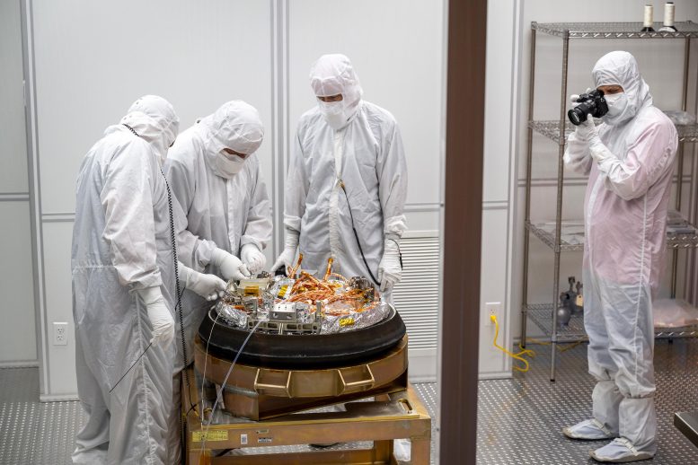Curation Teams Process the Sample Return Capsule From NASA’s OSIRIS-REx