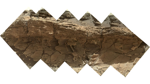Curiosity Rover Discovers Unusual Bedrock on Mars