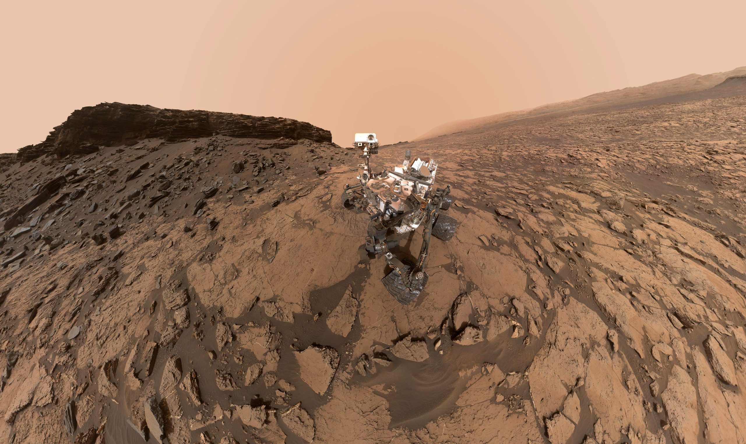 NASA’s Curiosity Mars rover used its Mars Hand Lens Imager, or MAHLI