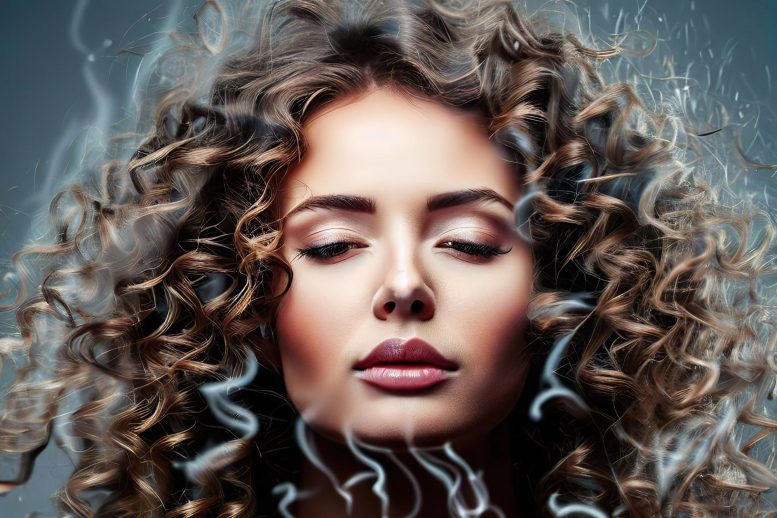Curly Hair Cooling Effect