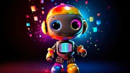 Cute Colorful Robot