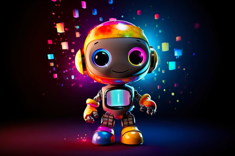 Cute Colorful Robot