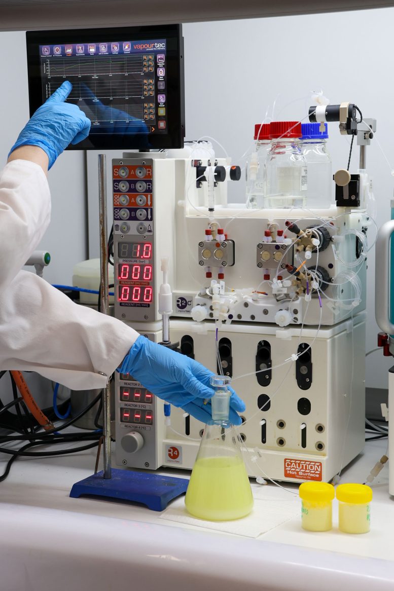 Cutting Edge Photochemical Flow Reactor