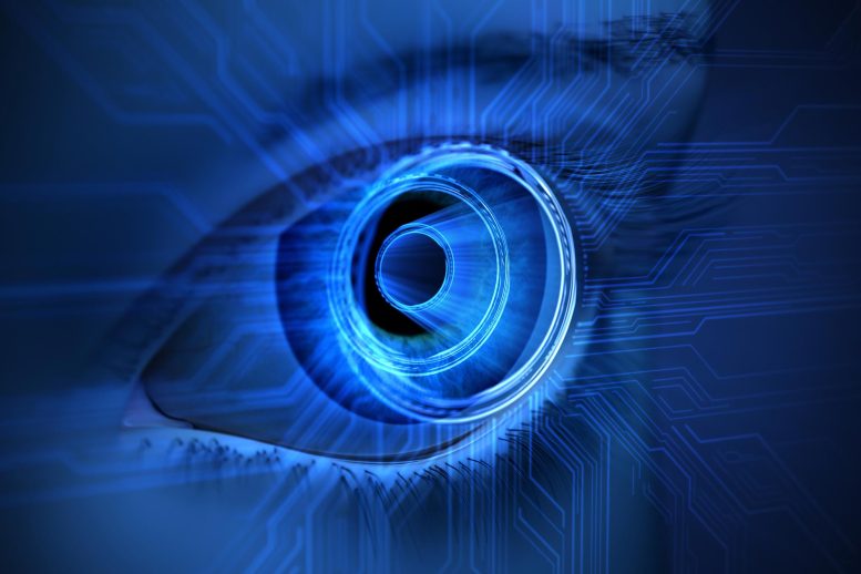 مفهوم سنسور بینایی الکترونیکی Cyber ​​Eye
