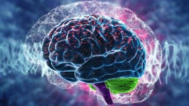 Cybernetic Brain Technology Concept