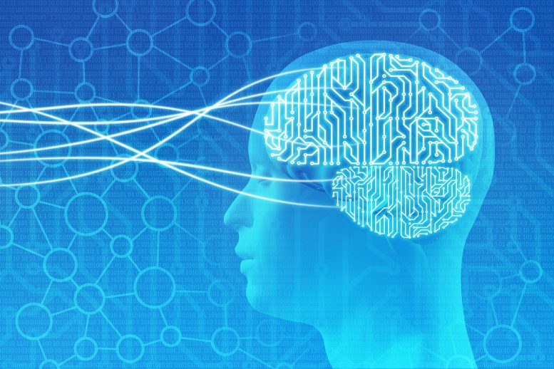 Cyborg Brain Technology Mind Control Concept