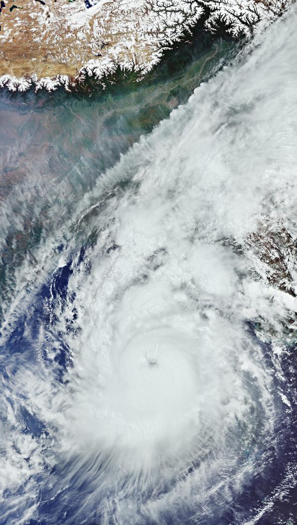 Cyclone Mocha From Space