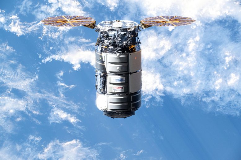 Cygnus Approaches Space Station August 2024