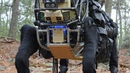 DARPA prototype LS3 robotic pack mule