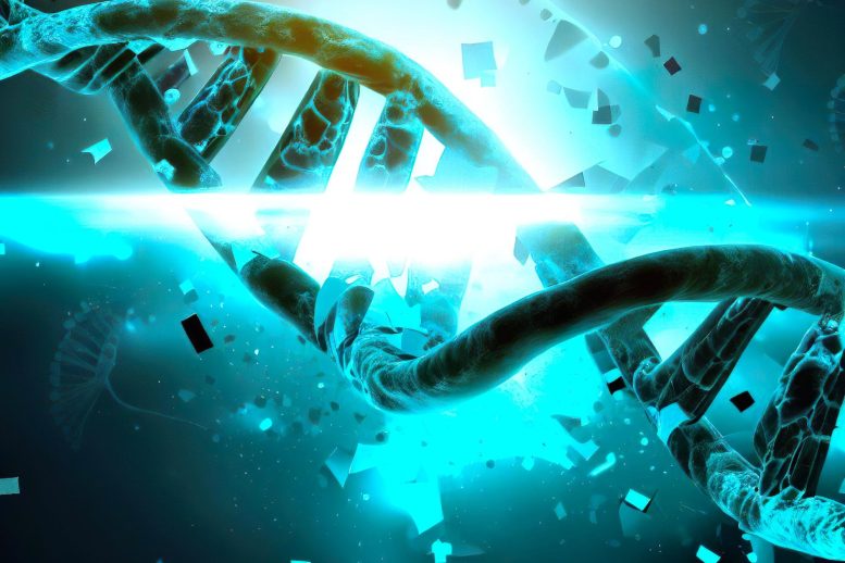 DNA Damage Concept Illustration