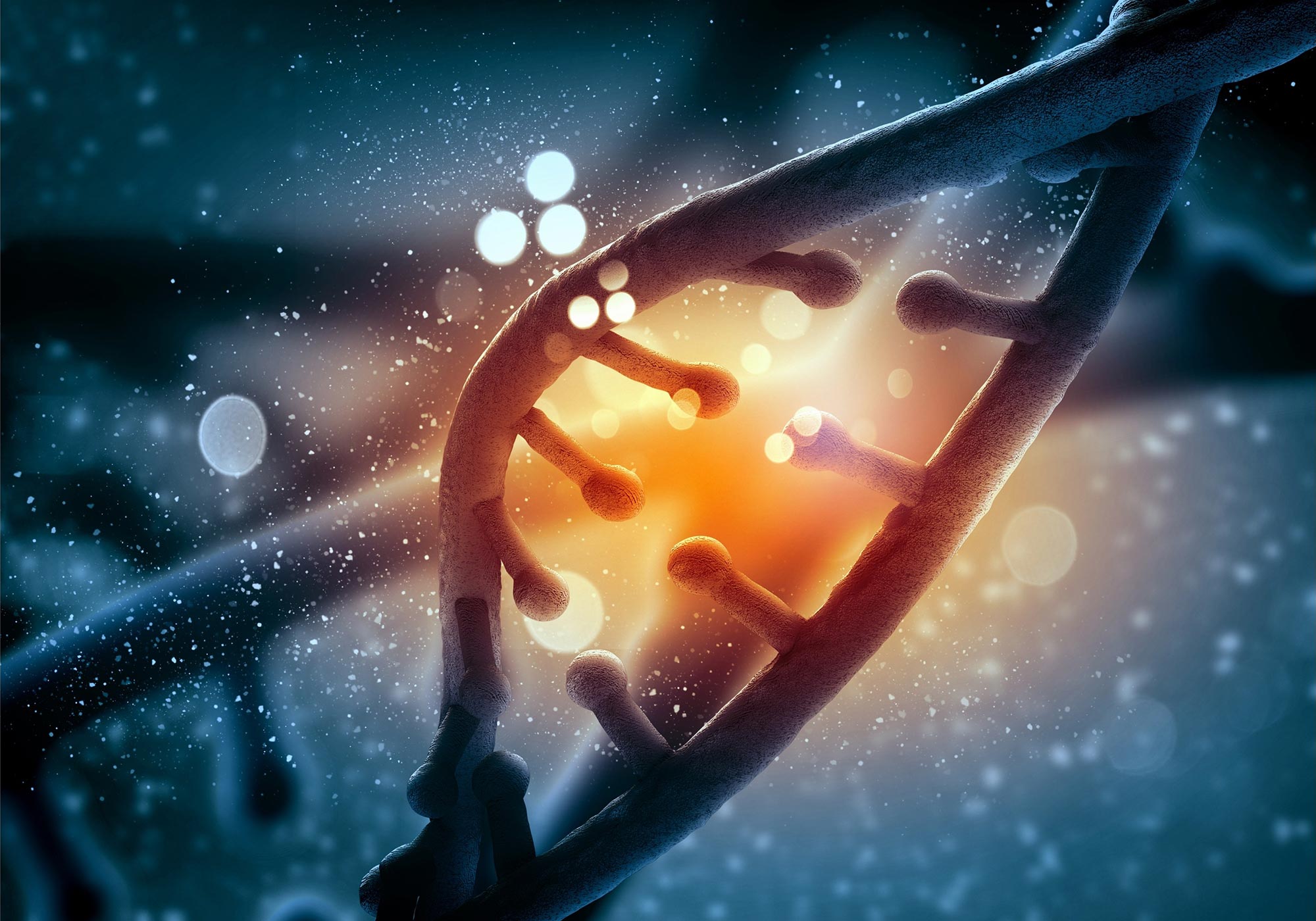 DNA Genetics Breakthrough Concept