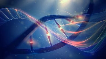 DNA Genetics Evolution Artist's Concept