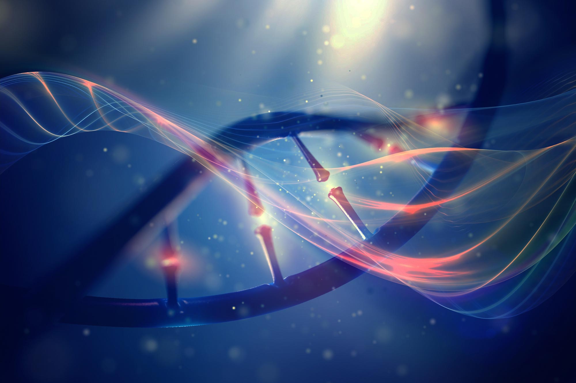 DNA Genetics Evolution Artist Concept