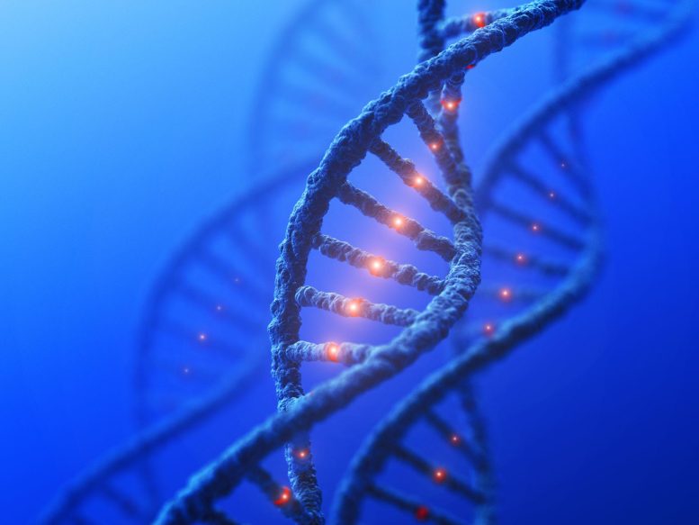 DNA Genetics Mutation Concept
