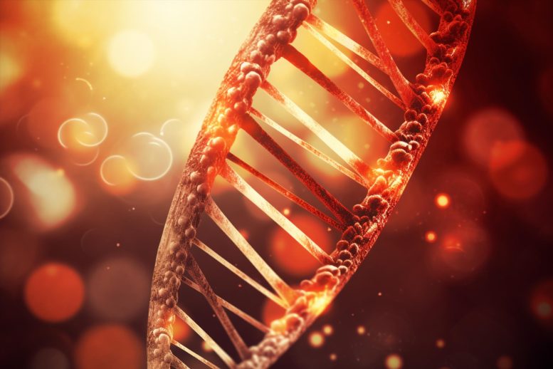 DNA Genetics Mystery Concept Art