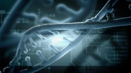 DNA Genetics Technology Concept