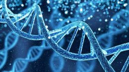 DNA Helix Gene Concept