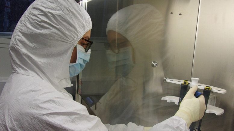 DNA Lab at the University of Huddersfield