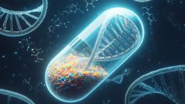 DNA Medicine Art Concept