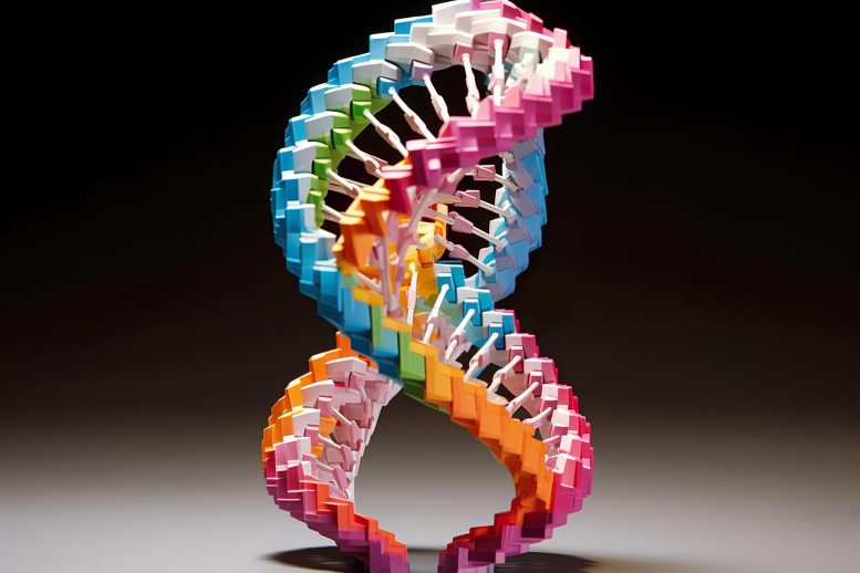 DNA Origami Concept Art