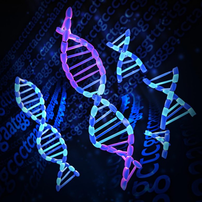 DNA Splicing Illustration