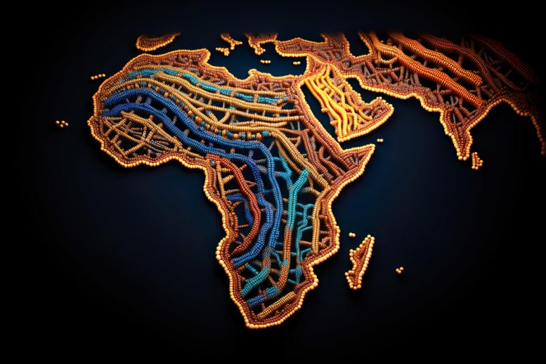 DNA in the Shape of Africa