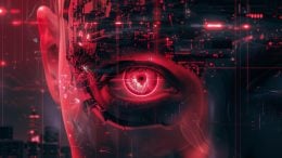 Dangerous Artificial Intelligence AI Art Concept