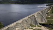 Daniel-Johnson Dam in Quebec