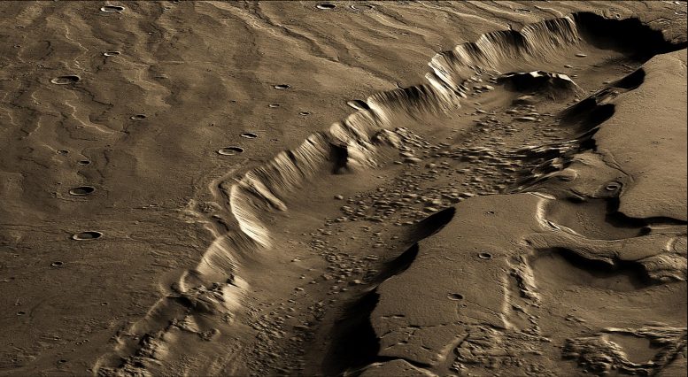 Dao Vallis Mars