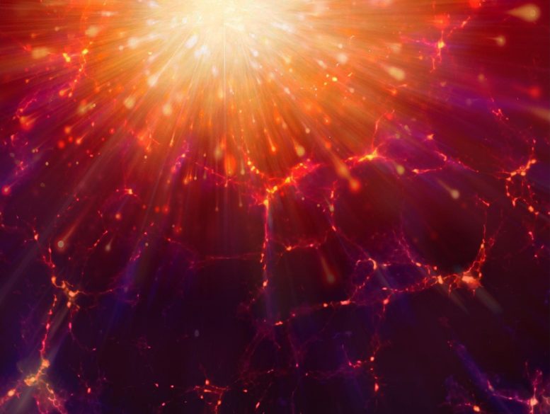 Dark Energy Big Bang Expansion Concept