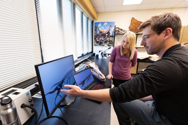 Darla Zelenitsky and Jared Voris