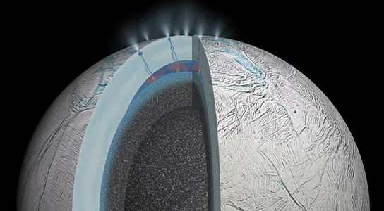 Data Suggest Saturn Moon's Ocean May Harbor Hydrothermal Activity 