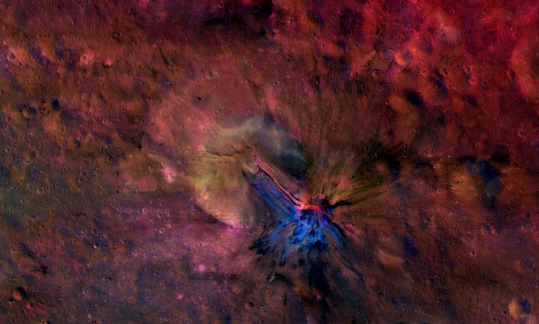 Dawn Creates New Colorized Images of Vesta