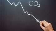 Decline in CO2