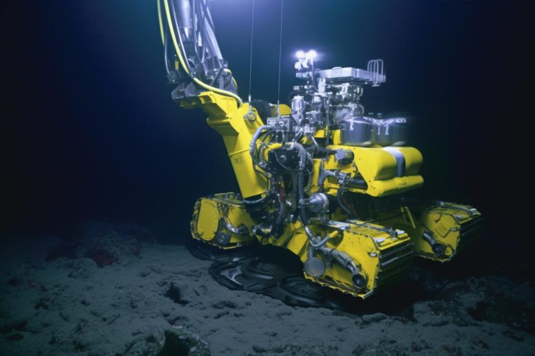 Deep Sea Mining Equipment Art Concept