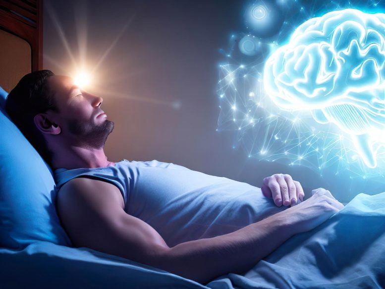 Deep Sleep Brain Enhancement Concept Art