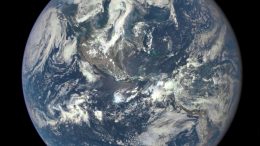 Deep Space Climate Observatory Satellite Views Earth