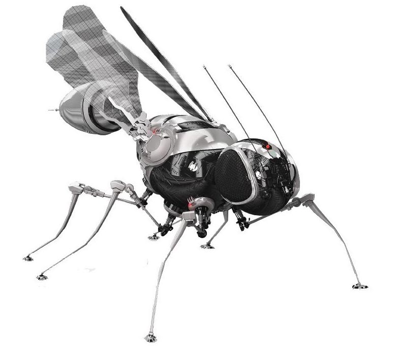 DeepFly3D Robot Fly Illustration