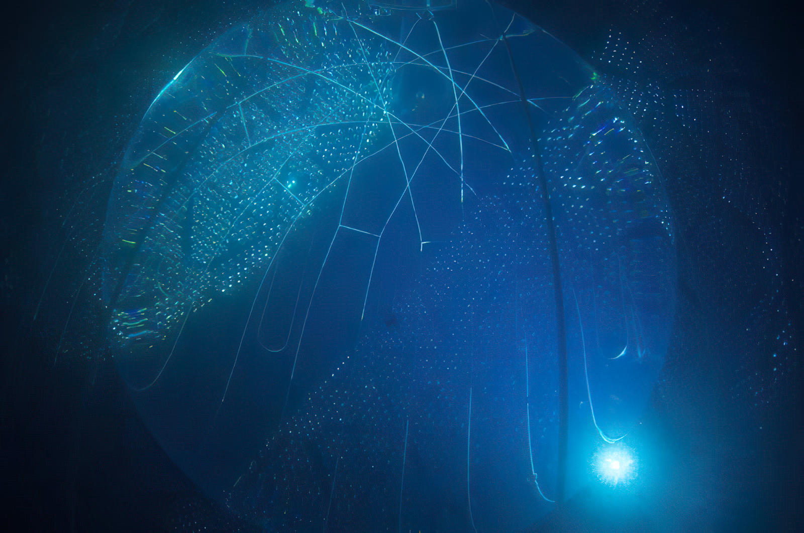 Físicos usan agua para detectar neutrinos