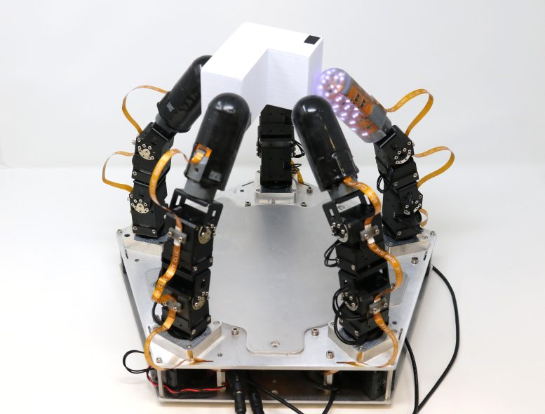 Dexterous Robot Hand Equipped With Five Tactile Fingers