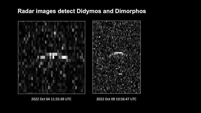 Didymos Asteroid Radar Images