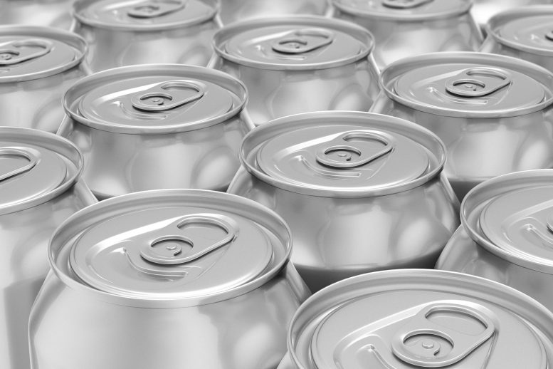 Diet Soda Drink Cans