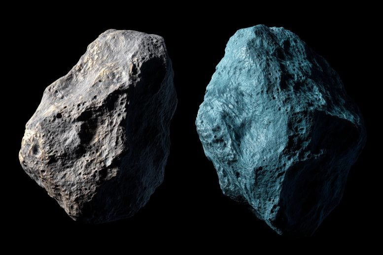 Different Asteroids Compared