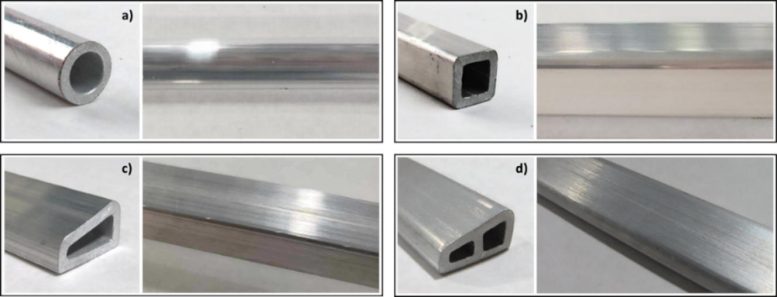 Different Shapes of Aluminum Parts