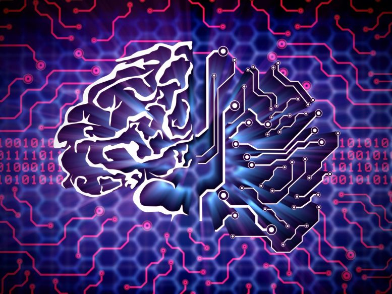 Digital Brain AI Technology Concept